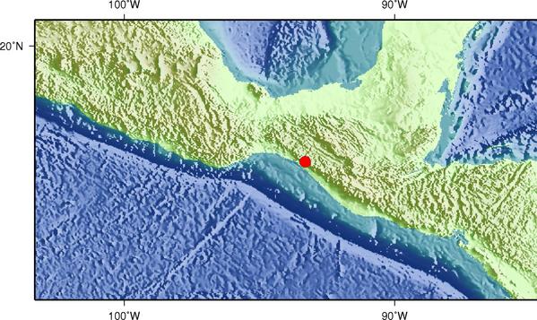 12月18日3时49分墨西哥发生6.6级地震