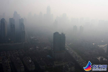 上海正修订污染天气应急预案 研究单双号限行