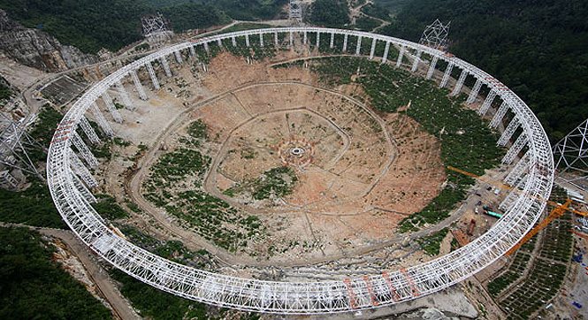 中国造全球最大天文望远镜贵州需搬迁近万人