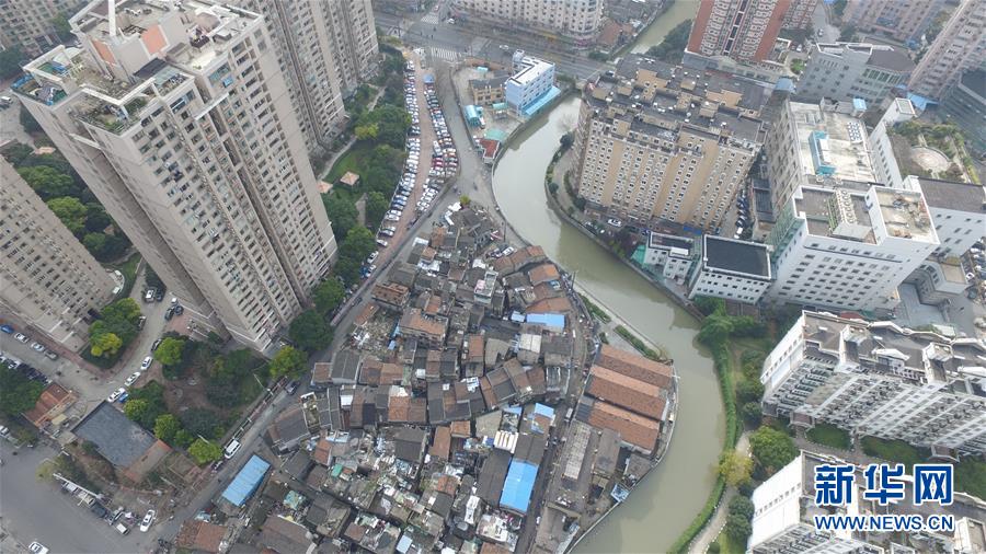 （社會）（2）航拍上海『最大的棚戶區』之一——張橋