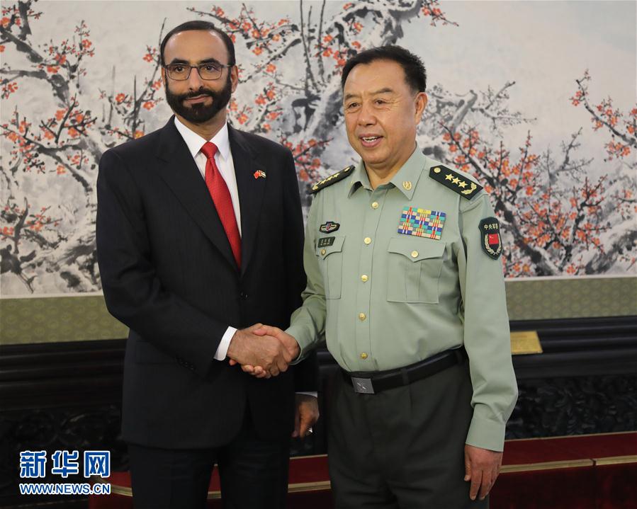 （XHDW）范长龙会见阿联酋国防国务部长巴瓦迪