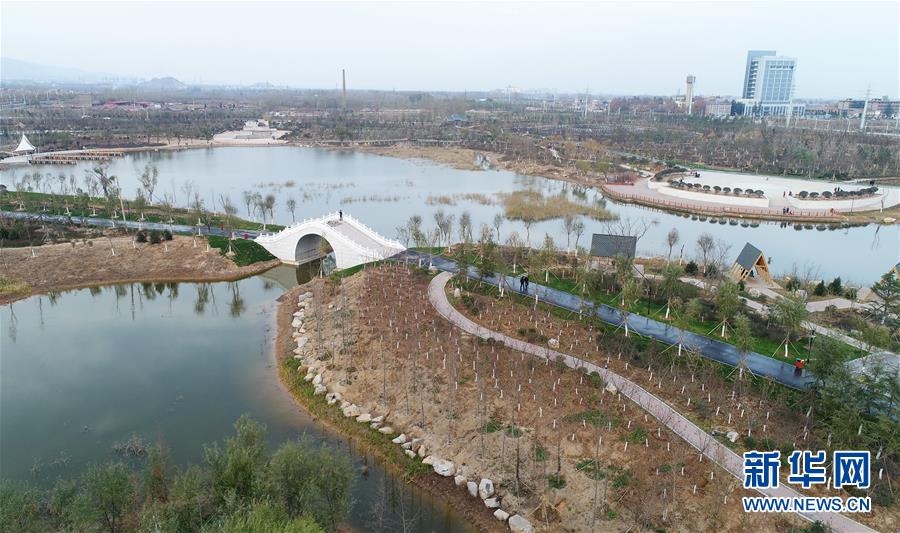 （环境）（2）河北邯郸：采煤塌陷地变生态公园