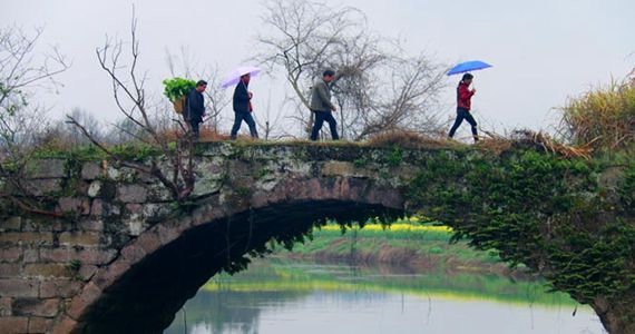 湖南衡阳唐代古桥经历代战火保存完整