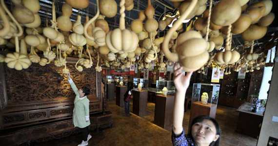 天津首家葫芦博物馆落成 免费对市民开放