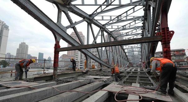 上海：百岁老桥浙江路桥即将整体移修