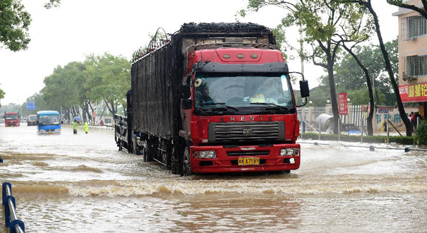 广西发布洪水蓝色预警　部分河流将出现超警戒洪水