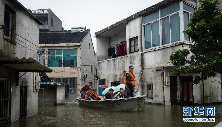 强降水致江苏常州近6.5万人受灾