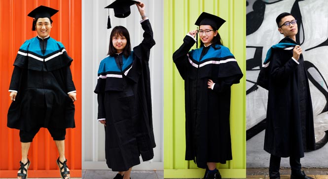 图片故事：四个大学毕业生的不同选择