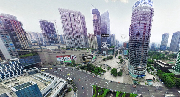 重庆推出全国首份“实景地图”