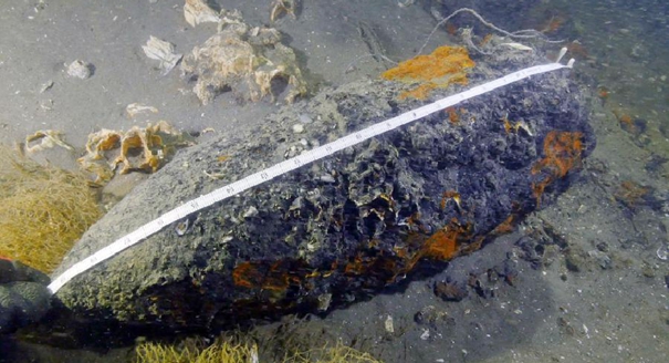 考古人员在黄海发现甲午海战沉船“致远舰”