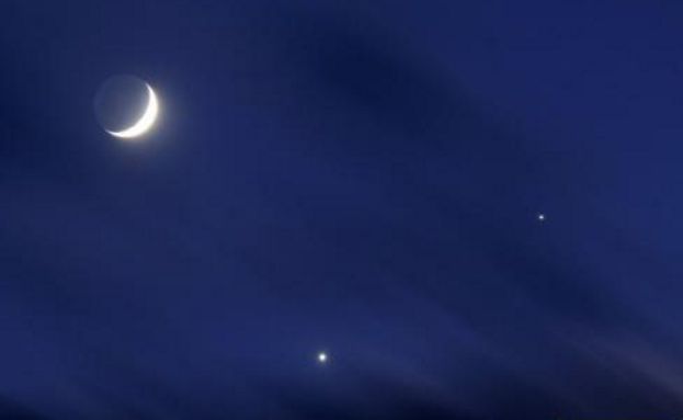 全国各地均可见：明后天将上演“双星伴月”