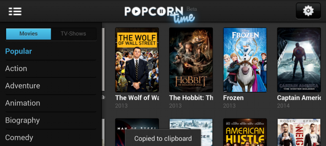 Popcorn Time's "Netflix for Torrents" Will Play Nice With AirPlay
