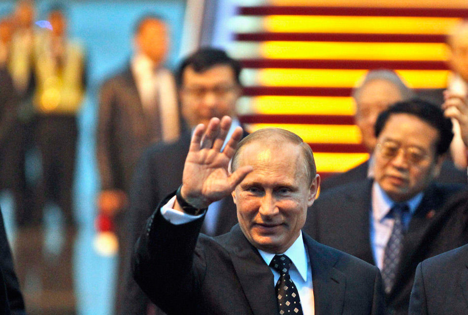 2014年5月20日，俄羅斯聯邦總統弗拉基米爾·弗拉基米羅維奇·普京於20日早晨抵達上海，開始對中國進行為期兩天的國事訪問並出席在上海舉行的亞洲相互協作與信任措施會議第四次峰會。