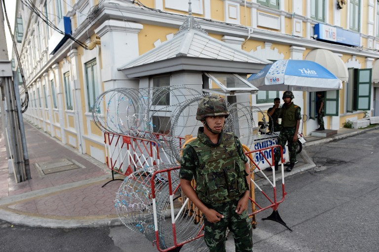 泰国军方发动政变 曼谷开始实施宵禁