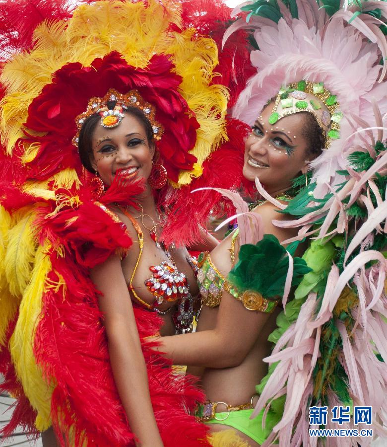 （国际）（3）第47届加拿大多伦多“加勒比狂欢节”开幕