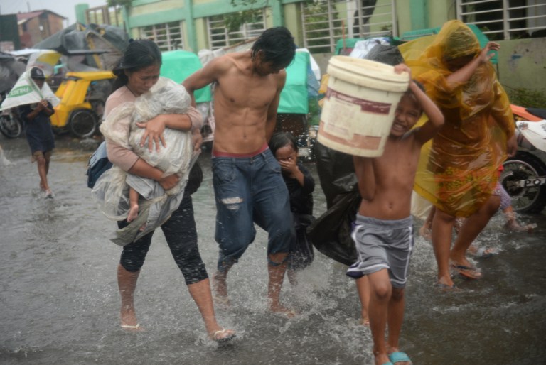 台风威马逊袭击菲律宾 10人死亡