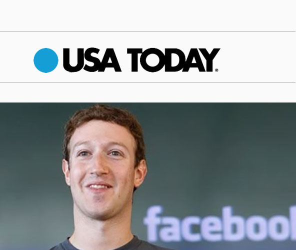 Facebook股价创历史新高 扎克伯格资产再添16亿美元
