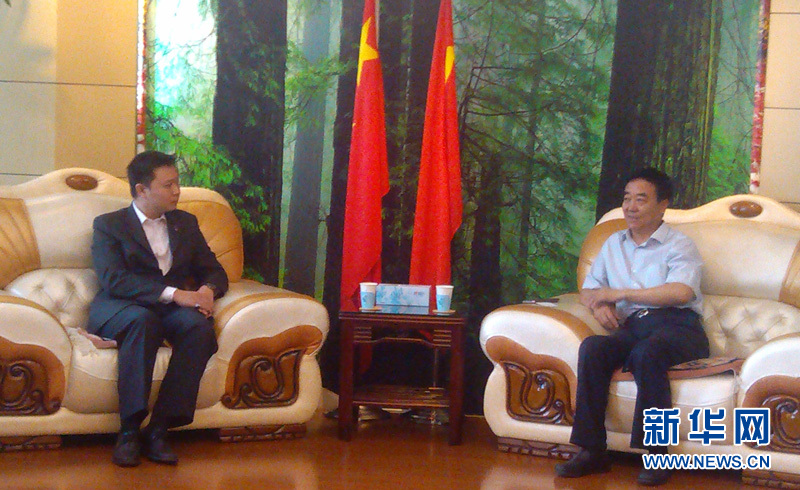 宁夏吴忠市市长会见马来西亚商贸代表团