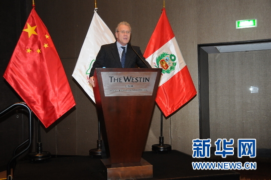 秘鲁外长赞扬中企协为秘中经贸合作做出积极贡献