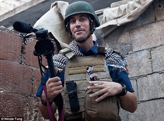 被IS斩首美记者信息：美空袭确定了我的死亡