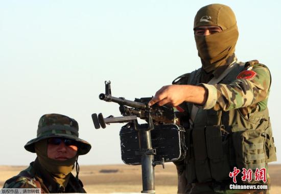 伊拉克库尔德自治区称伊朗向其提供武器与装备