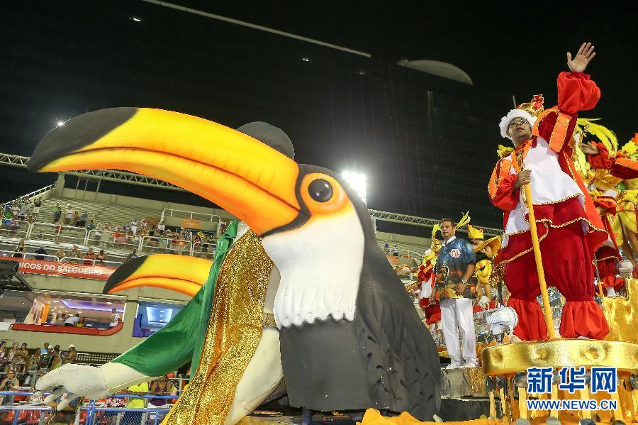 （国际）（6）里约狂欢节开启桑巴游行