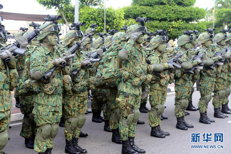 （XHDW）（2）文莱举行国庆阅兵和游行活动