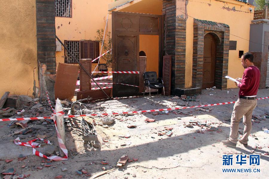 （国际）（1）摩洛哥驻利比亚大使馆遭炸弹袭击