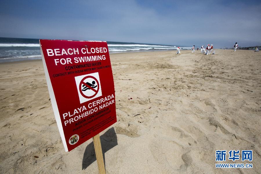 （国际）（1）洛杉矶部分海岸突遭污染被关闭
