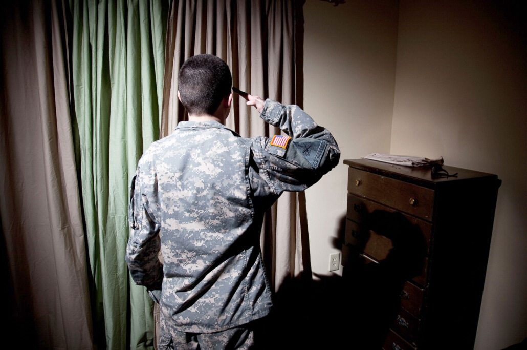 图记为美国而战的变性军人：无人愿意面对镜头