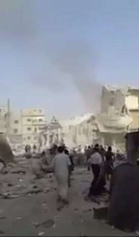 叙利亚一军机坠毁至少25人死亡