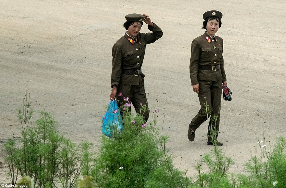 与平壤截然不同的朝鲜乡村