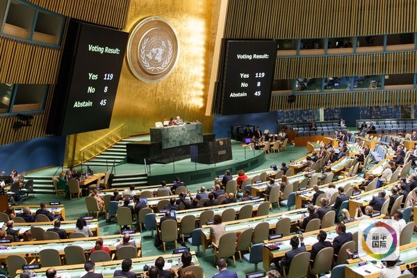 联合国将升起巴勒斯坦国旗 美以投反对票