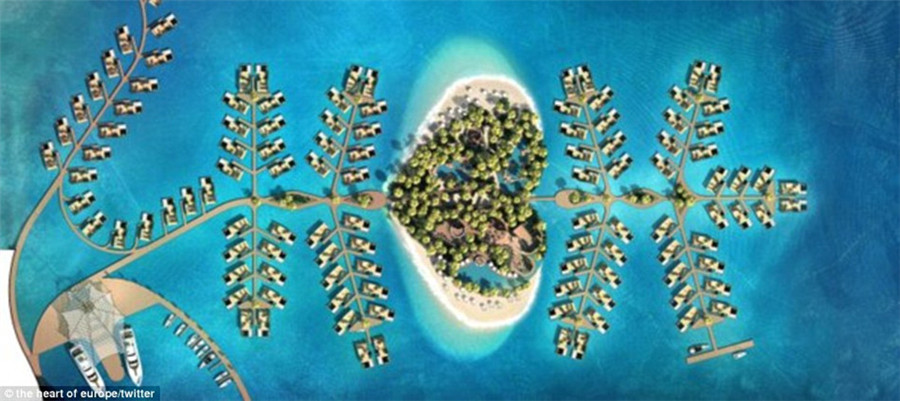 迪拜计划打造漂浮别墅群 水下海景房极尽土豪