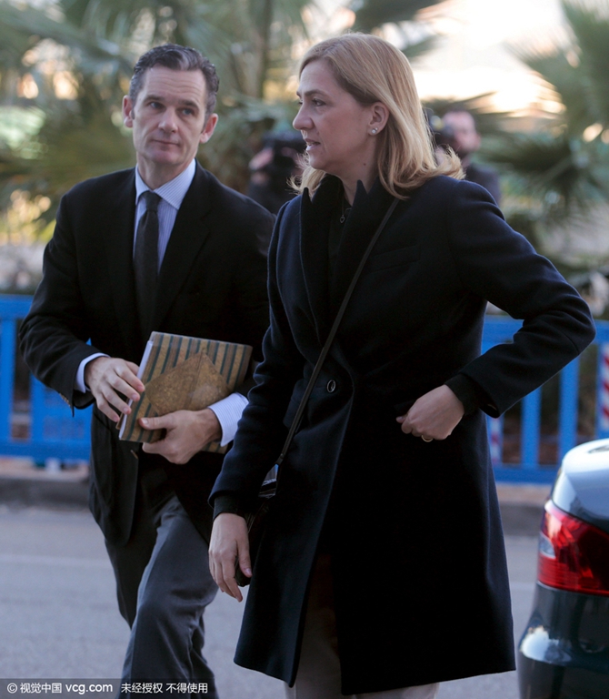 西班牙公主涉逃税出庭受审(组图)
