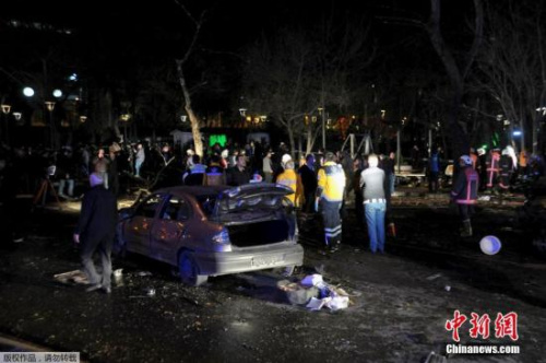 3月13日18时35分，安卡拉市中心红新月广场的“信任公园”旁边一公交车站发生汽车爆炸袭击事件，这起事件的死亡人数已上升至37人。