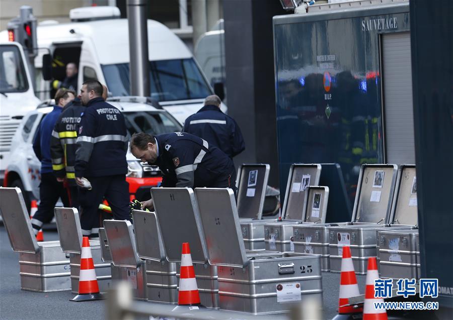 （国际）（2）比利时警方调查布鲁塞尔恐怖袭击事件