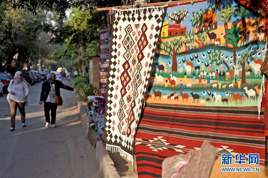 （国际）（5）开罗街头的手工地毯商店