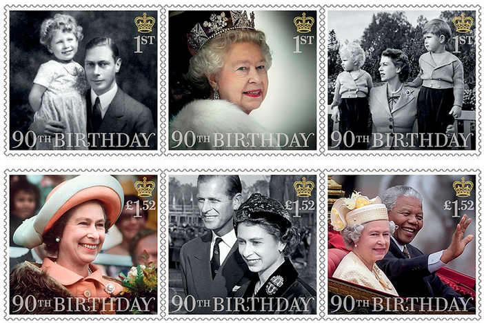 晒照办展推新邮票 英国女王九十岁生日怎么过？