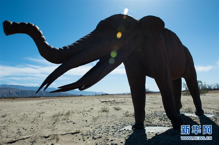 （国际）（2）加州荒漠里的“钢铁猛兽”