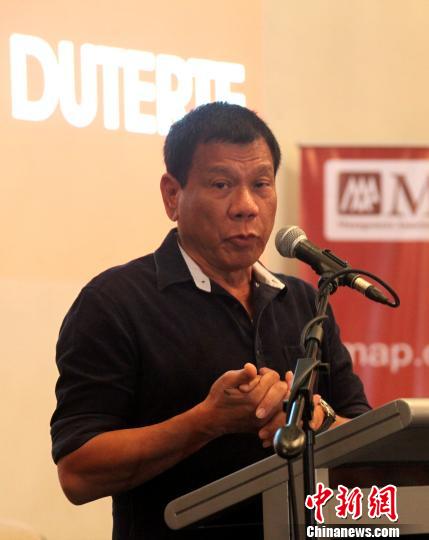 菲律宾总统大选非官方计票显示：杜特尔特大幅领先