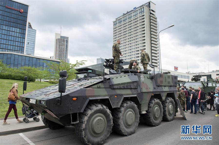 （国际）（1）立陶宛首都庆祝军队与公众团结日