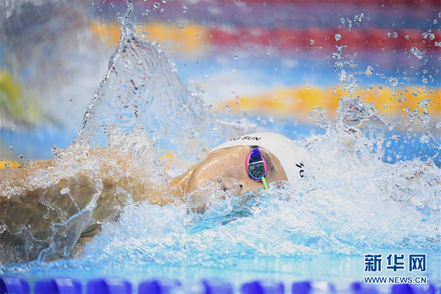 （里约奥运会）（1）游泳——男子400米自由泳：孙杨获得银牌