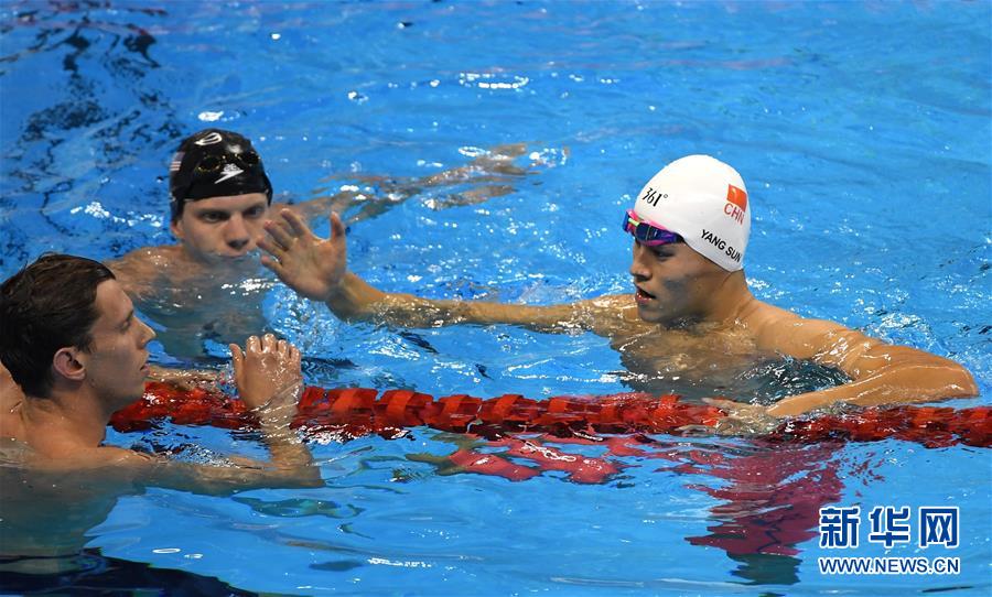 （里约奥运会）（1）游泳——孙杨晋级男子200米自由泳决赛