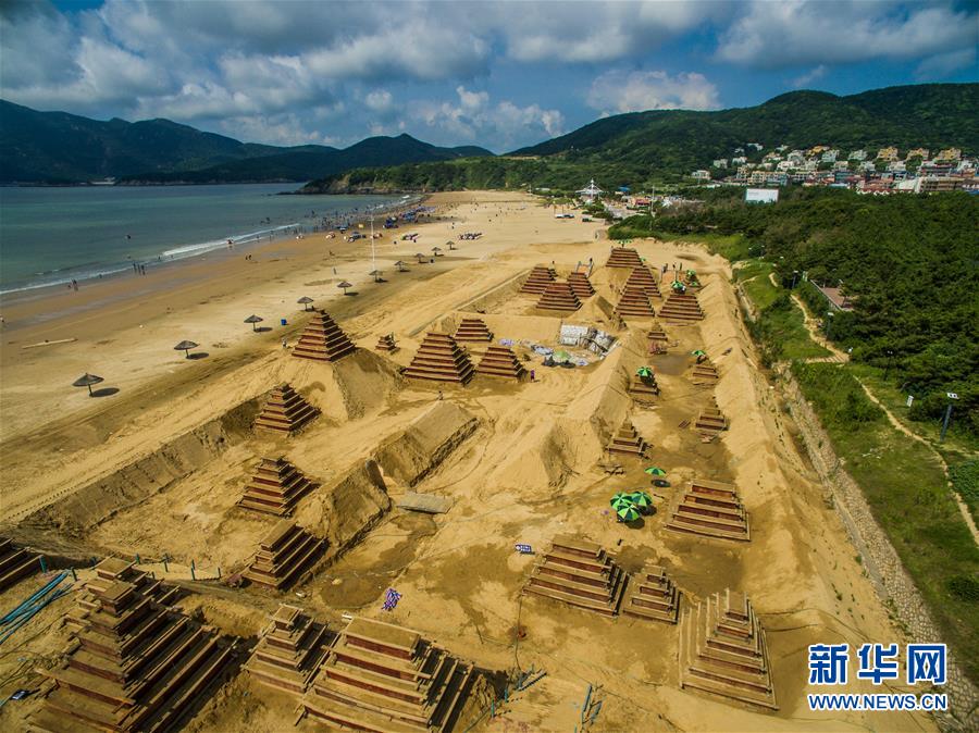 （社会）（2）“沙绘G20”舟山国际沙雕展正式开雕