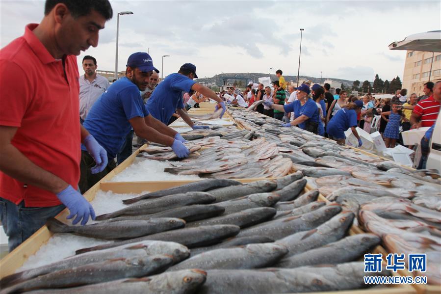 （国际）（2）黎巴嫩创最大海鲜展吉尼斯世界纪录