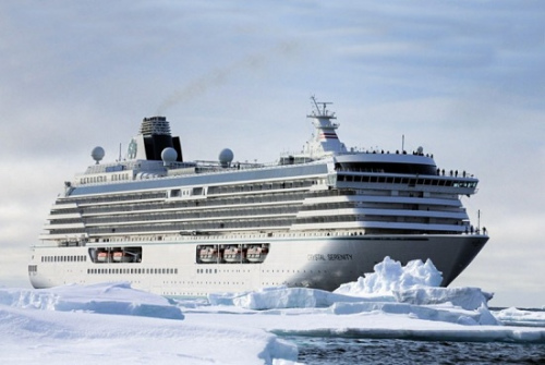 美豪华邮轮载900旅客穿越北极被批“灭绝之旅”