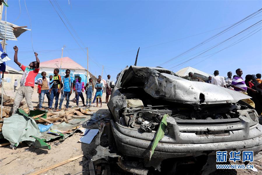 （外代一线）（4）索马里首都摩加迪沙一集市发生爆炸