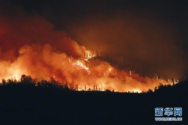 （国际）（4）格鲁吉亚中部山火仍在蔓延 
