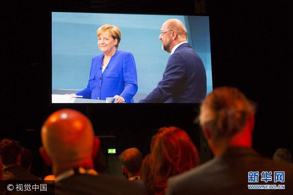 德国大选电视辩论：小党比大党“吵”得更欢